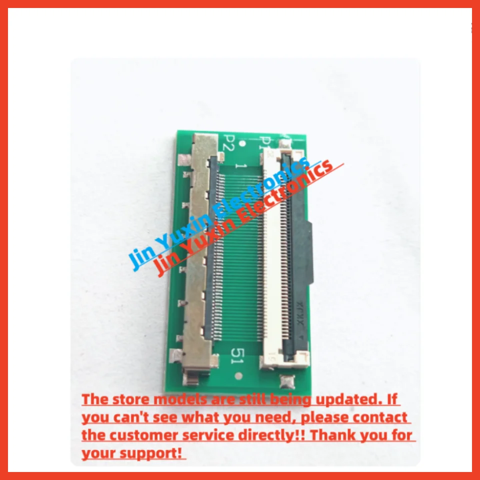 Lvds 51P - Fpc51P 플립탑 연결 0.5mm 피치 어댑터 보드 Lcd 스크린 케이블 인터페이스 테스트 보드