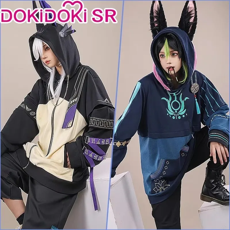 Cosplay Costume Cyno Tighnari Cosplay Game Genshin Impact Costume DokiDoki-SR Doujin Hoodie Casual Wear Sumeru Halloween