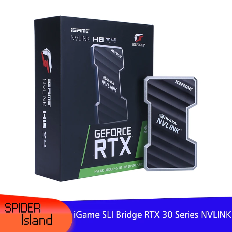 Humoristisk edderkop Pub Universal Rtx 3090 Series Dual Graphics Sli Crossfire Bridge Support Nvidia  Sli Connector Two Way 8cm Nvlink - Pc Hardware Cables & Adapters -  AliExpress