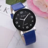 Fashion Simple Women Watch PU Strap Big Dial Creative Quartz Wristwatch Casual Lover Watches Relógio Feminino Reloj Mujer 1