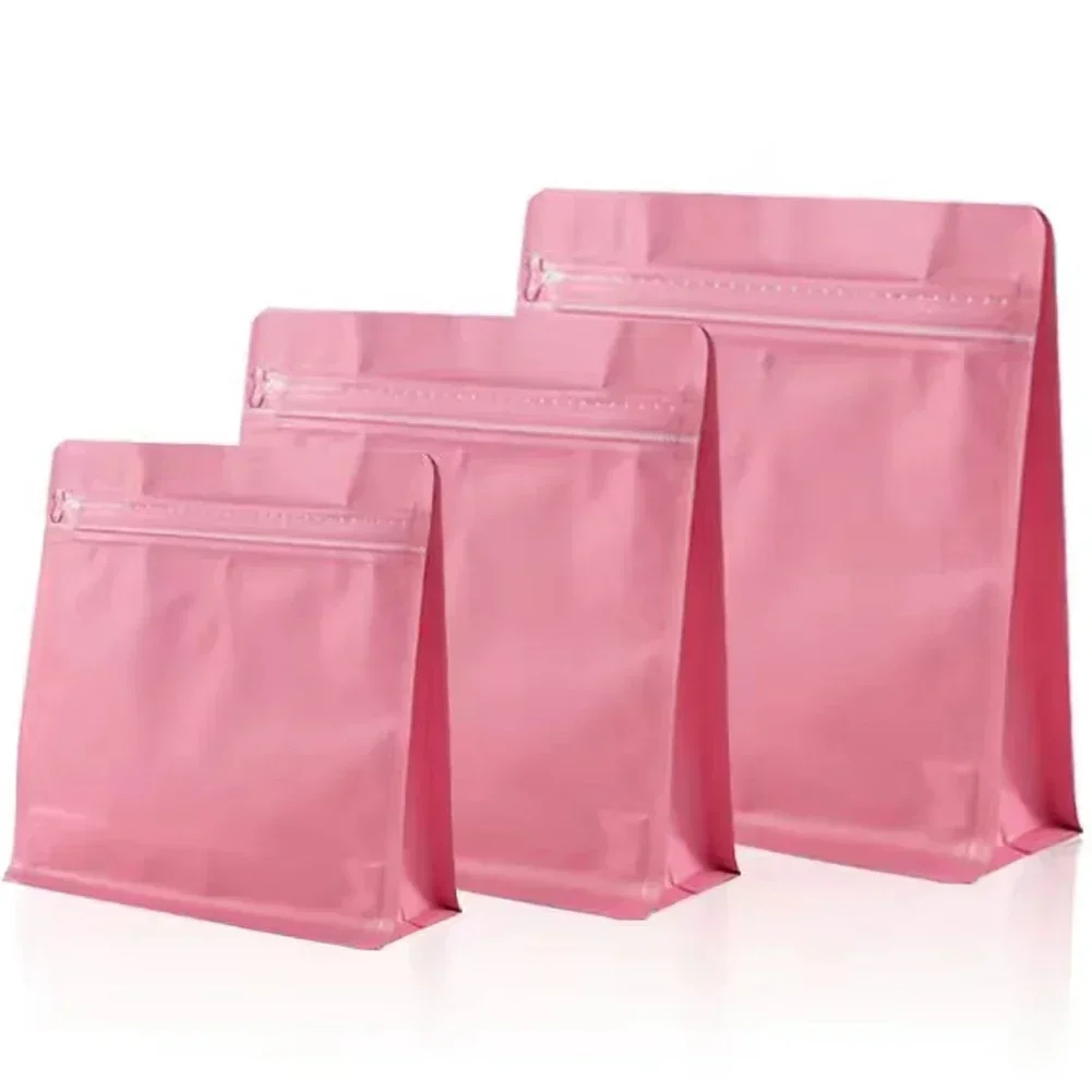 50pcs Food Coffee Bean Bag Aluminium Foil 4OZ 6OZ 8OZ 16OZ Plastic Mylar Cat Pet Dog Food Stand Up  Custom Printed Pouches Bag 6