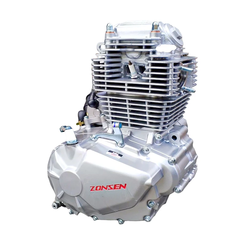 

4-тактный двигатель Zongshen PR250 250cc с балансировочным валом и воздушным охлаждением для гоночного мотоцикла Trailmaster TM31 PRO 250