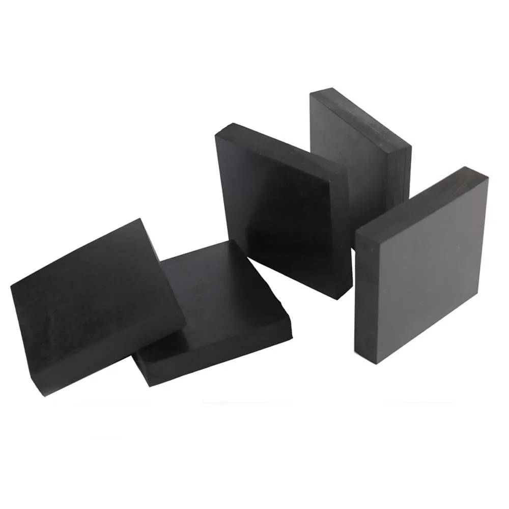 검은색 고무 시트 댐핑 개스킷 패드, 50x50mm, 100x100mm, 200x200mm, 두께 10mm, 15mm, 20mm, 30mm, 50mm, 1 개