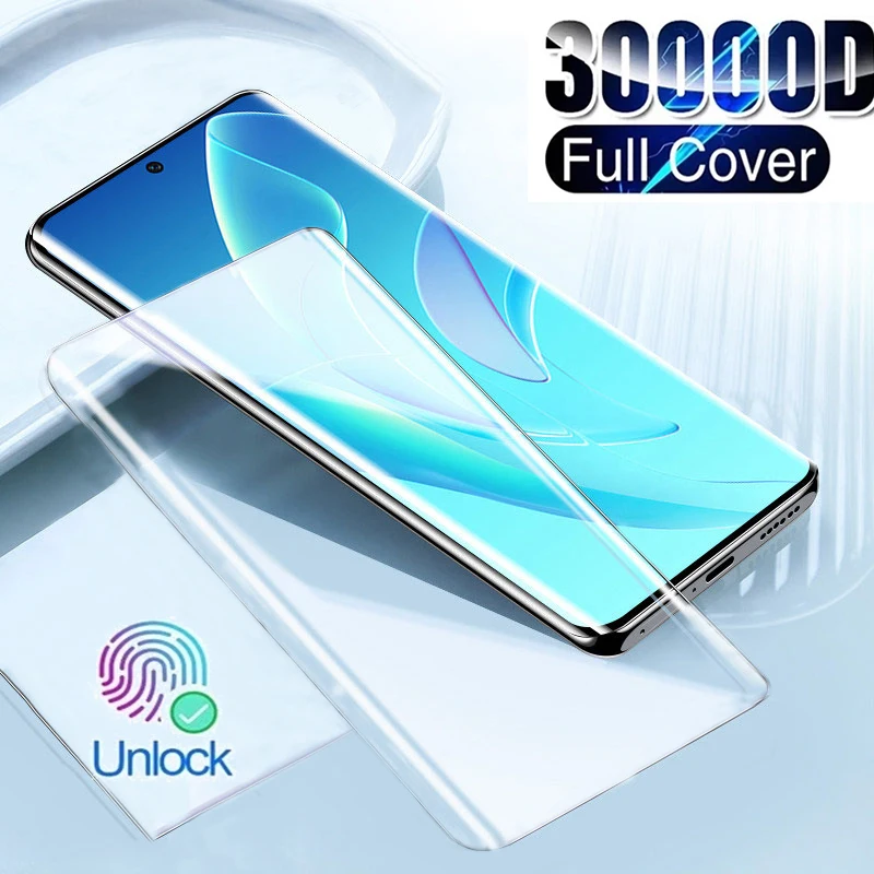 삼성 갤럭시 S21 S22 플러스 울트라 FE 화면 보호기, 30000D UV 강화 유리, 노트 20 10 9 8 플러스 S22
