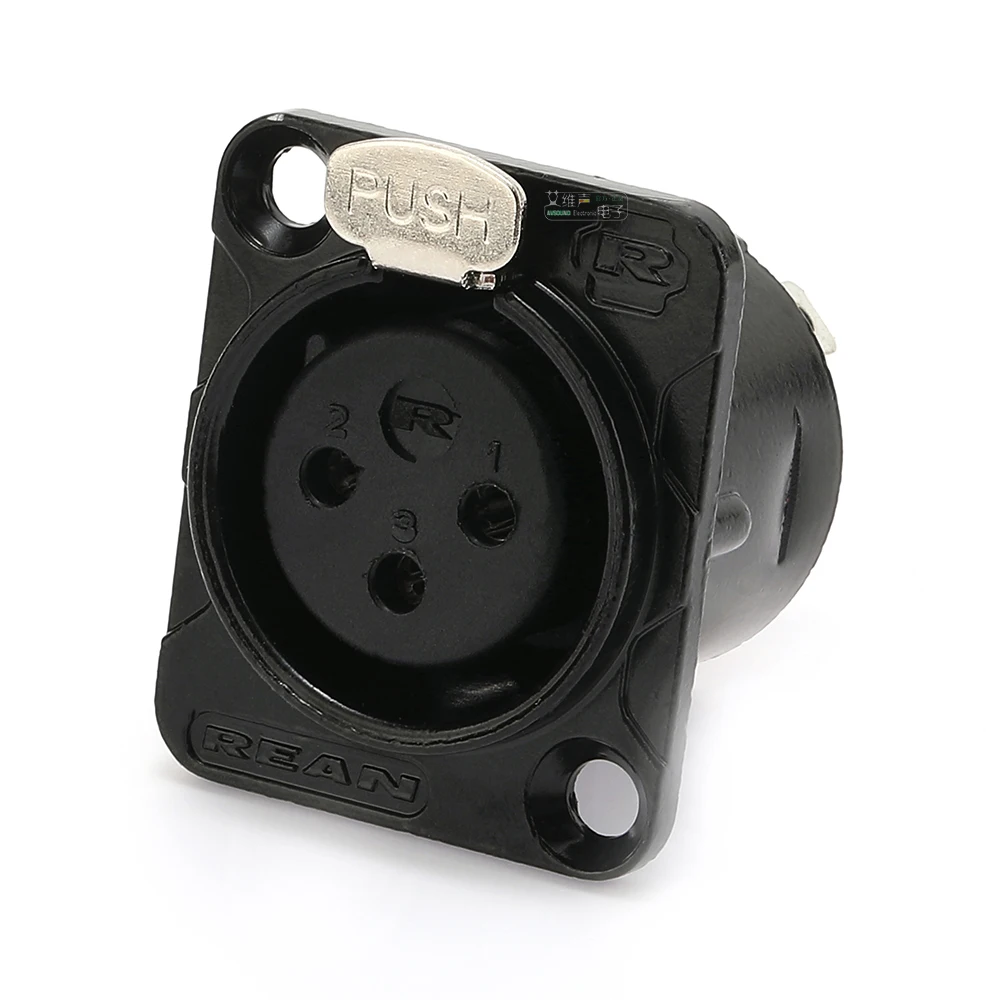 XLR 3PIN Jack REAN Mikrofon Jack RC3FDL RC3MDL Audio Signal Jack 3pin XLR Cannon Jack – Detail 23