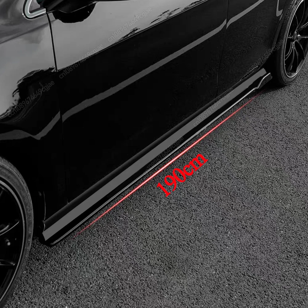 폭스바겐 골프 MK7 MK7.5 R GTI GTD R-라인 2013-2019 4피스 사이드 스커트 스포일러 스플리터 디퓨저 맥스턴 스타일 바디킷 튜닝