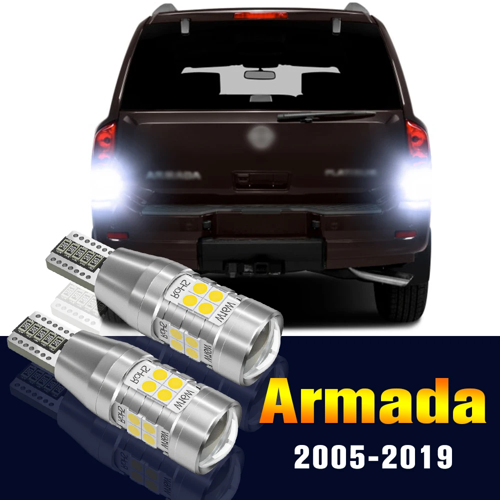 

2pcs LED Reverse Light Bulb Backup Lamp For Nissan Armada 2005-2019 2006 2007 2008 2009 2010 2011 2012 2013 2014 Accessories