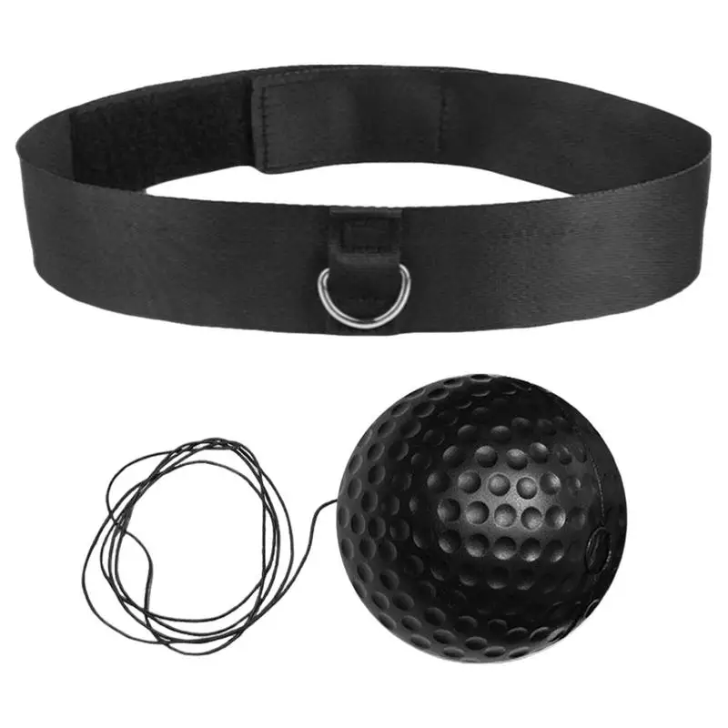Boxing Training React Ball React Training Boxing Reflex Ball With Headband Workout Equipment Beginners Fitness Reflex