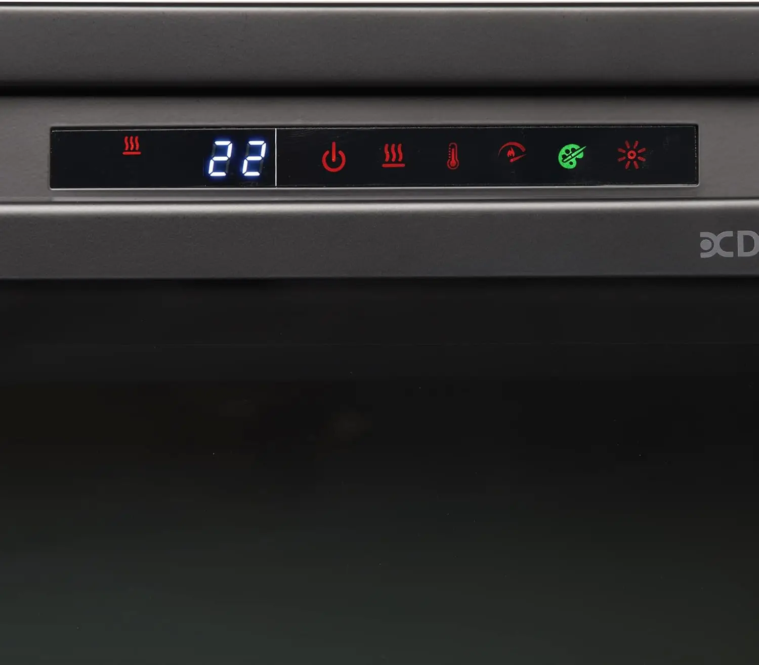Dimplex 23 Inch Built-in Electric Fireplace Multi-Fire XHD Firebox with Logs and Realistic Multi-Color Flames Model: XHD23L