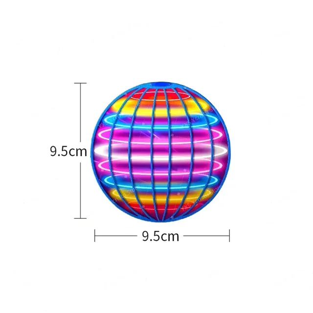 Flying Ball Boomerang Flyorb Magic With LED Lights Drone Hover Ball Stress Release Flying Spinner Fidget Toys Kids Family Gifts 4