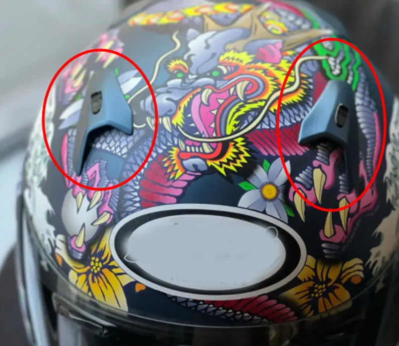 Helmet Air Vent Cover Front Air Vents Street Cover For ARAI ASTRO