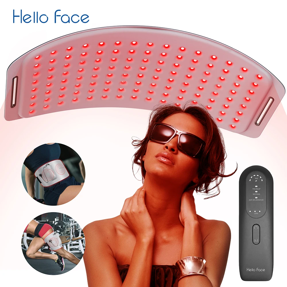 

Здравствуйте, лицо, инфракрасная и красная фототерапевтическая маска, фототерапевтический пояс для облегчения боли