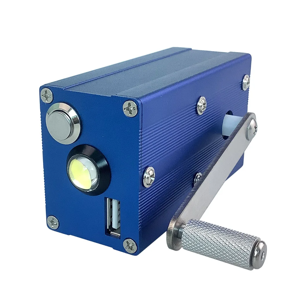 OutdoorPortableEmergencySurvivalHandCrankGenerator5V12VUSB