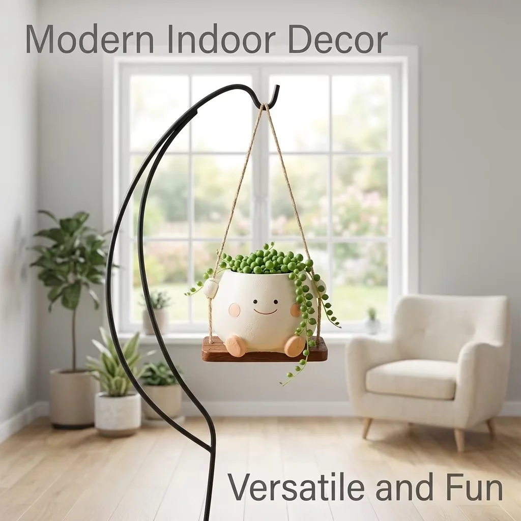 Charming Hanging Succulent Planter - Personalized Creative Garden Decor