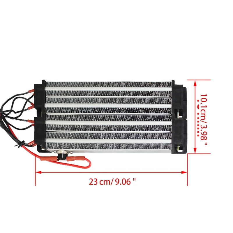 220V 2000W PTC Heating Insulated Ceramic Thermostatic Air Heaters for Electric Heater, Humidifier, Air