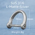 316L 21mm Matte