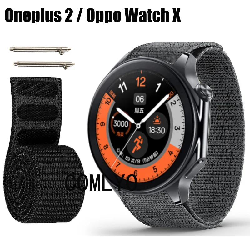 

Ремешок нейлоновый для Oneplus watch 2 / OPPO Watch X