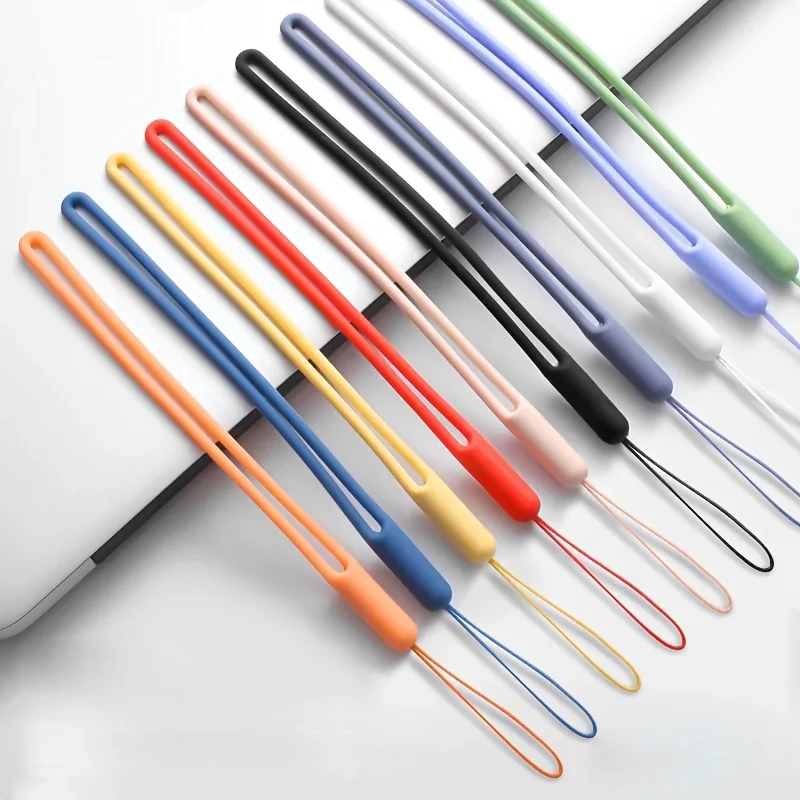 Silicone Wrist Strap Charms - Cute Lanyards for Phones, Cameras, Keys, and Accessories