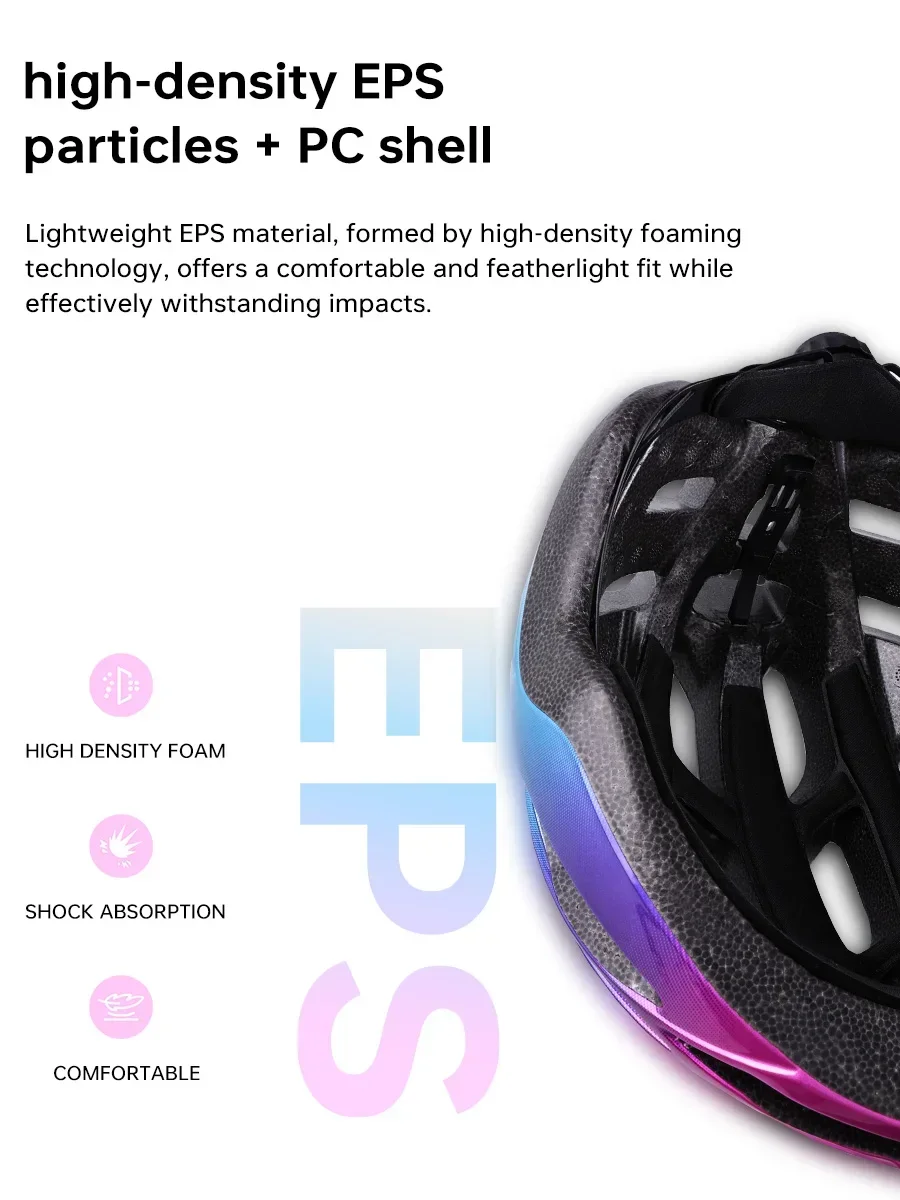 Description Picture 4 of itemBicycle Helmet Men Women Integrally-Molded Ultralight Outdoor Cycling Helmet Adjustable MTB Road Helmet Accessory 19 Air vents