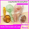 Resin Gua Sha Massage Tool Scraping Lymphatic Drainage Massager Manual Full Body Relief for Neck Legs Belly & Back 2