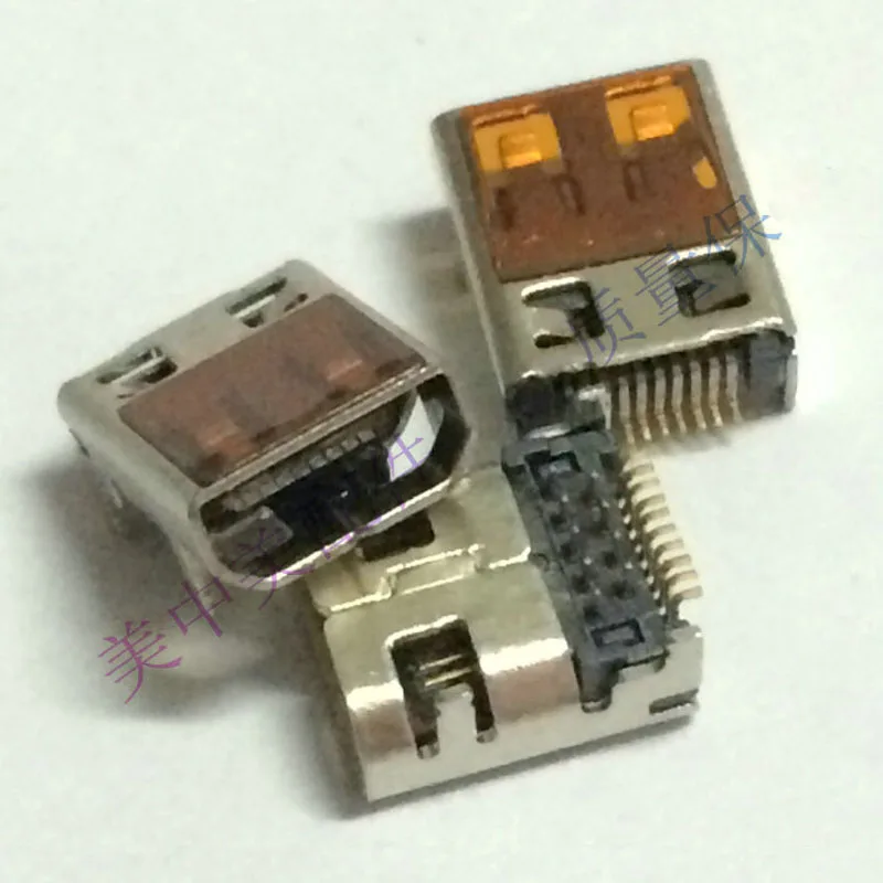 10pcs Micro HDMI Jack female socket HDMI 19PIN connector AliExpress