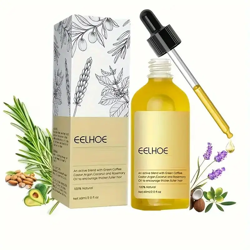 Rosemary Hair Care Essential Oil, Hair Care, Smooth Hair, Gentle Nourishing and Glossy Care Oil