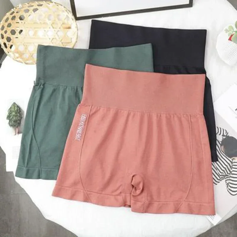 

Yoga Shorts Scrunch Butt Yoga Running Shorts Sport Women Gym Legging High Waist Workout Shorts Vital Seamless Fitness