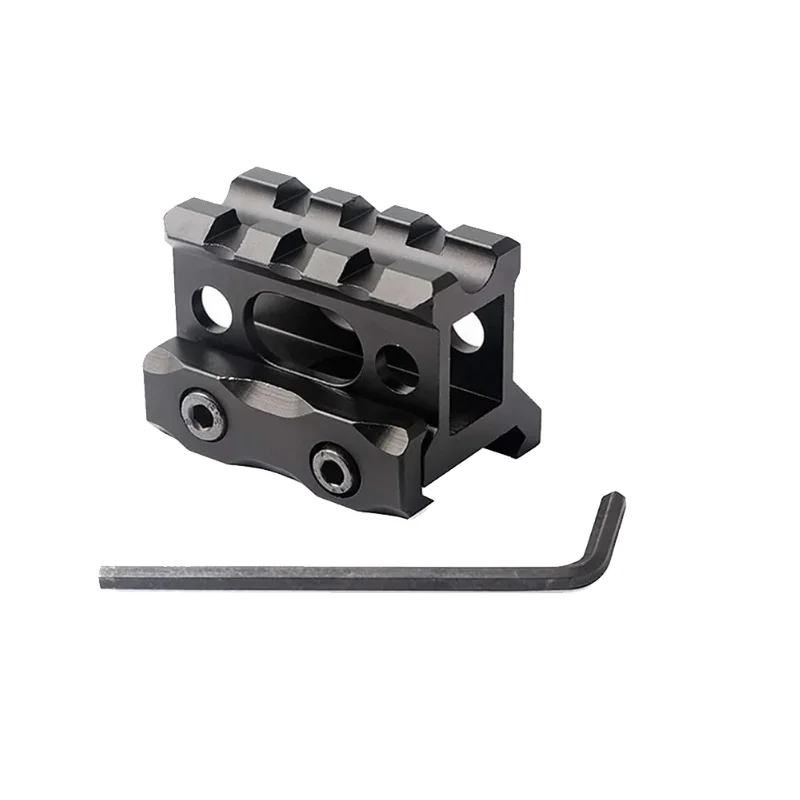 Red Dot Scope Riser Rail Mount Bracket Flashlight Optics Sight Fiber Airsoft Pistol RMR SRO 1911 AR15 Glock G17 19 Accessorie rifle scope mount picatinny riser mount scope riser mount picatinny rail accessories flashlight scope mount scope mount adapter flashlight mount red dot sight guide rail bracket