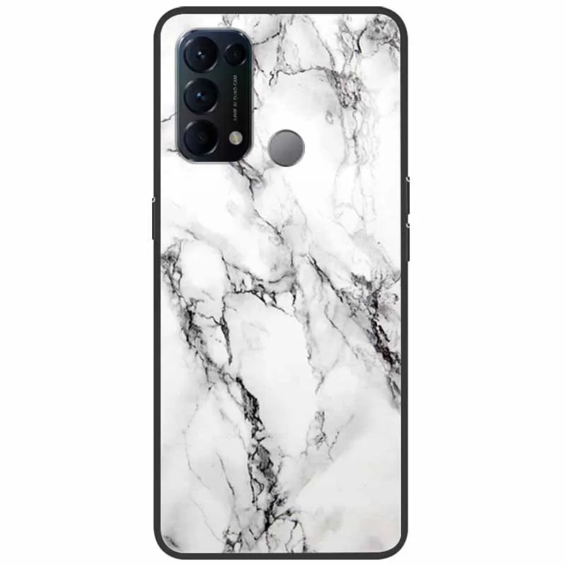 best case for android phone For OPPO Reno 5A 3A Case Shockproof Silicone Soft Marble Phone Cover for OPPO Reno5 A Case Reno5A Reno3 A Funda TPU Coque Reno3A best case for oppo cell phone Cases For OPPO