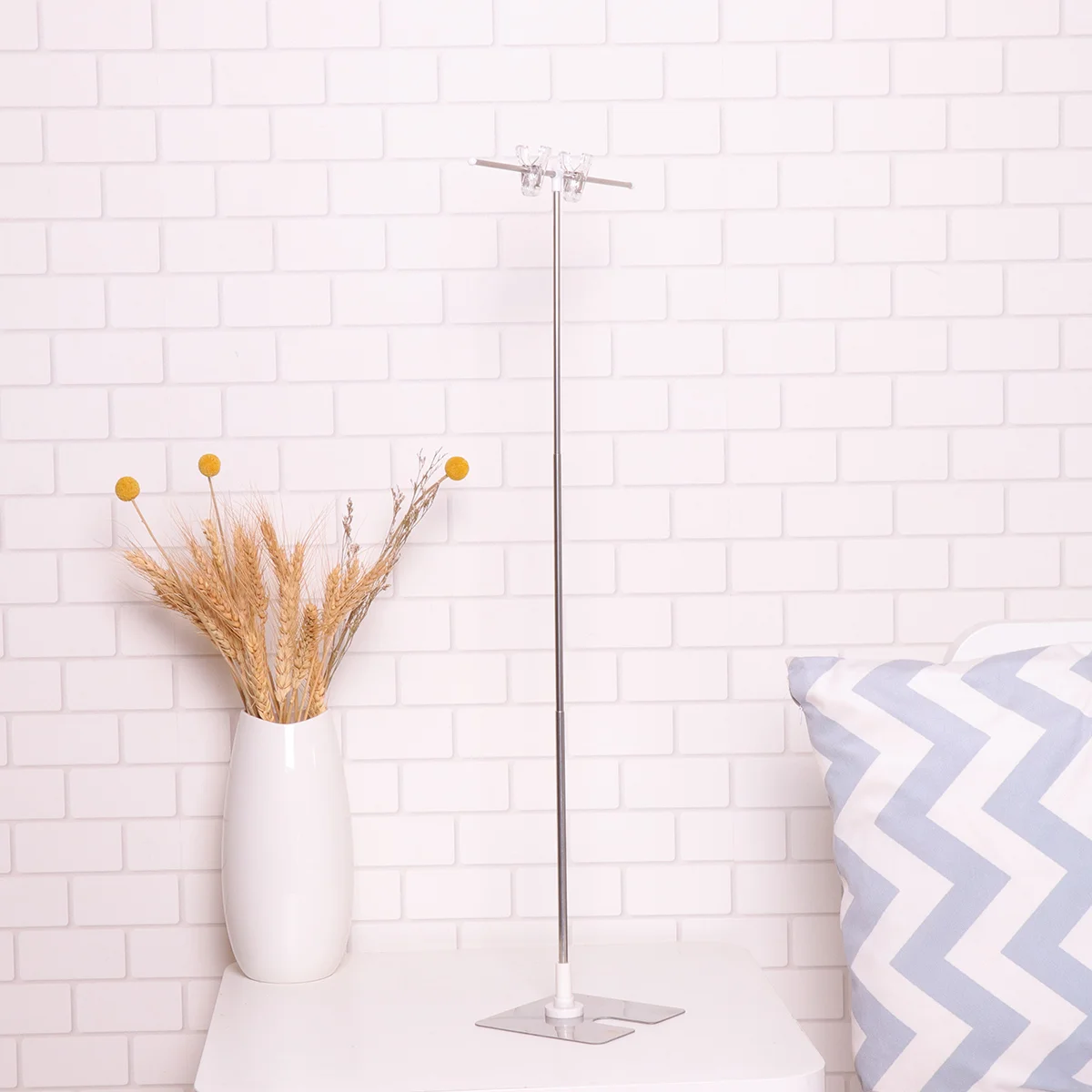 

Телескопическая стойка для постера типа T, рекламная стойка из нержавеющей стали, стенд для магазина, супермаркета (полый Телескопический)