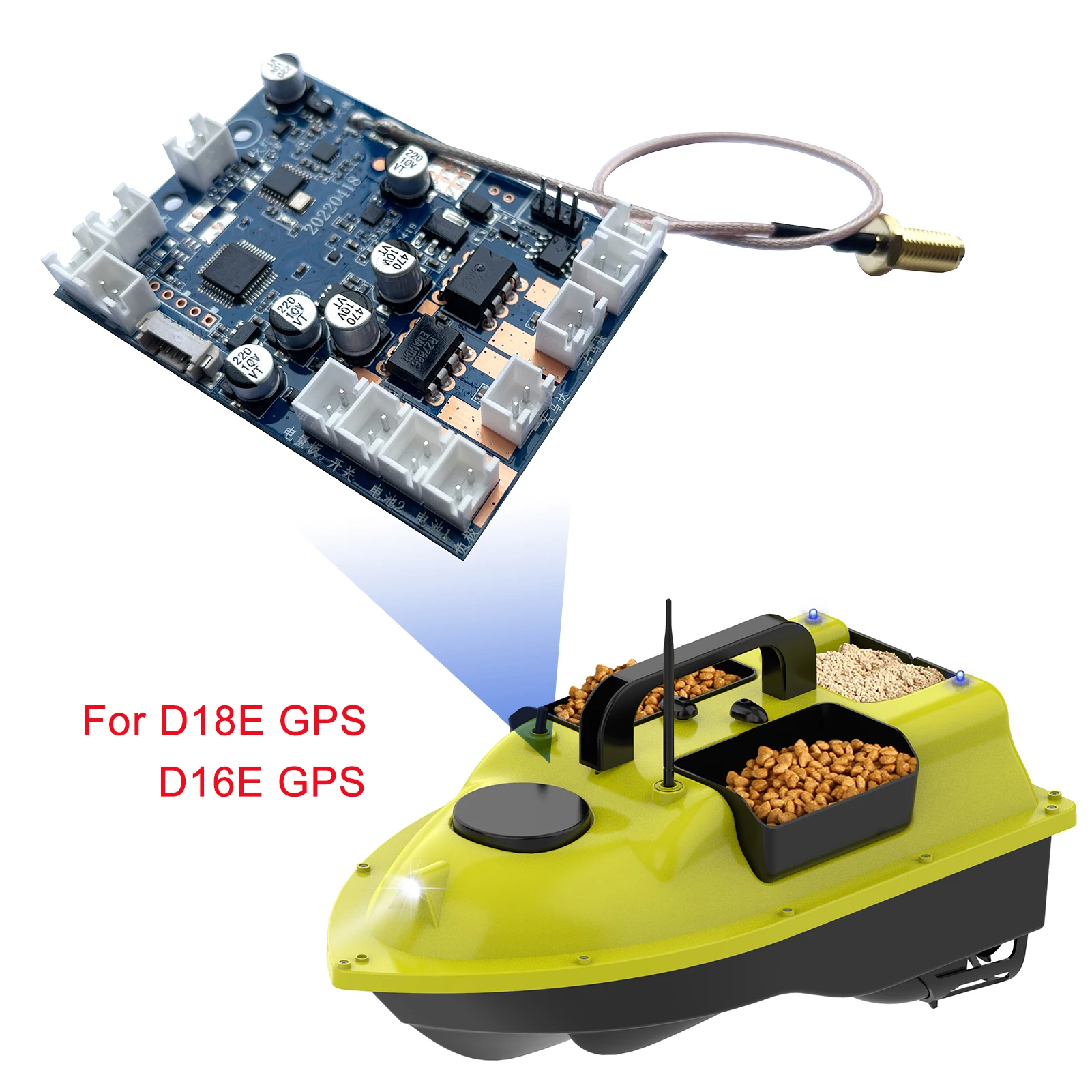 Bait Fishing Boat Remote Control Parts Bait Boat Accessories Parts