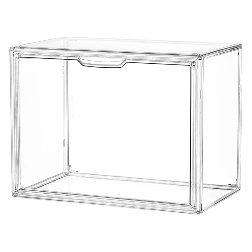 

Acrylic Book Shelf Storage Shelves Diy Closet Cabinet Organizers Shelving Tabletop Storage Box Sundries Storage Holder Clear