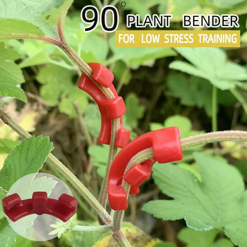 

10/20pcs 90 Degree Plant Benders Trainer Growth Manipulation Tutors For Plants Clips Bending Twig Clamps Branche Accessories
