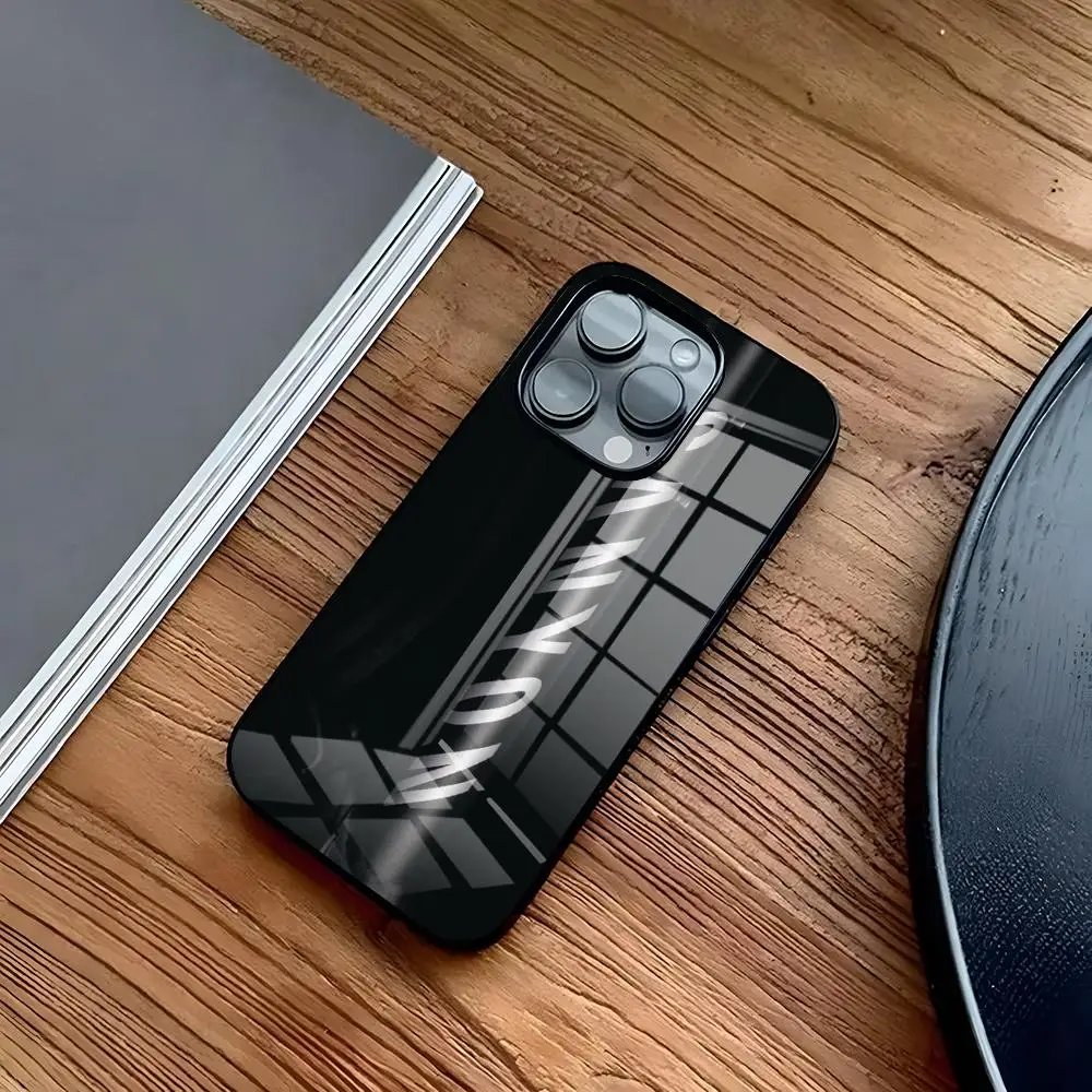 Enhanced Glass Design Phone Case with C-Canyon Pattern