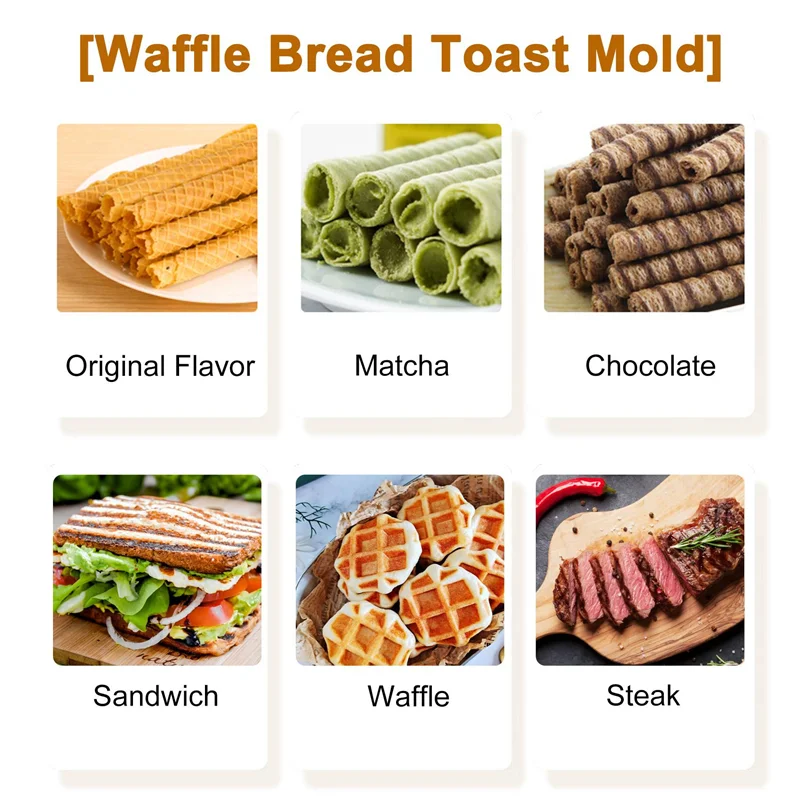 

Grilled Sandwich Panini Maker,Bread Toast Breakfast Machine,Hot Sandwich Pan,Nonstick Aluminum Flip Pan,Kitchen Tool