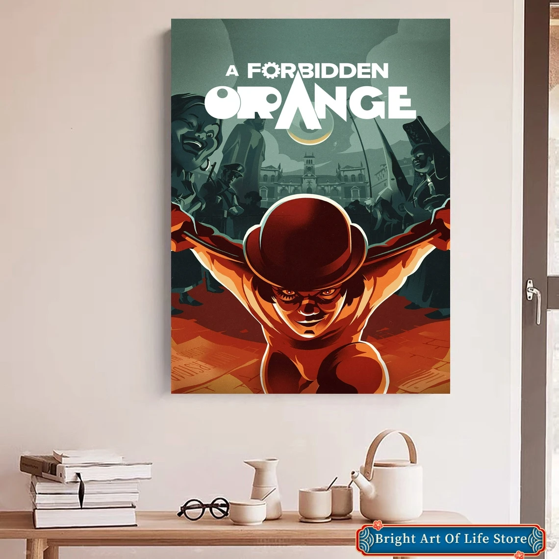 

A Forbidden Orange (2021) Movie Poster Art Cover Star Photo Print Apartment Home Decor Wall Painting (No Frame)