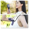 Xiaomi USB Handheld MIni Fan Foldable Portable Neck Hanging Fans 5 Speed Rechargeable Fan with Phone Stand and Display Screen 3