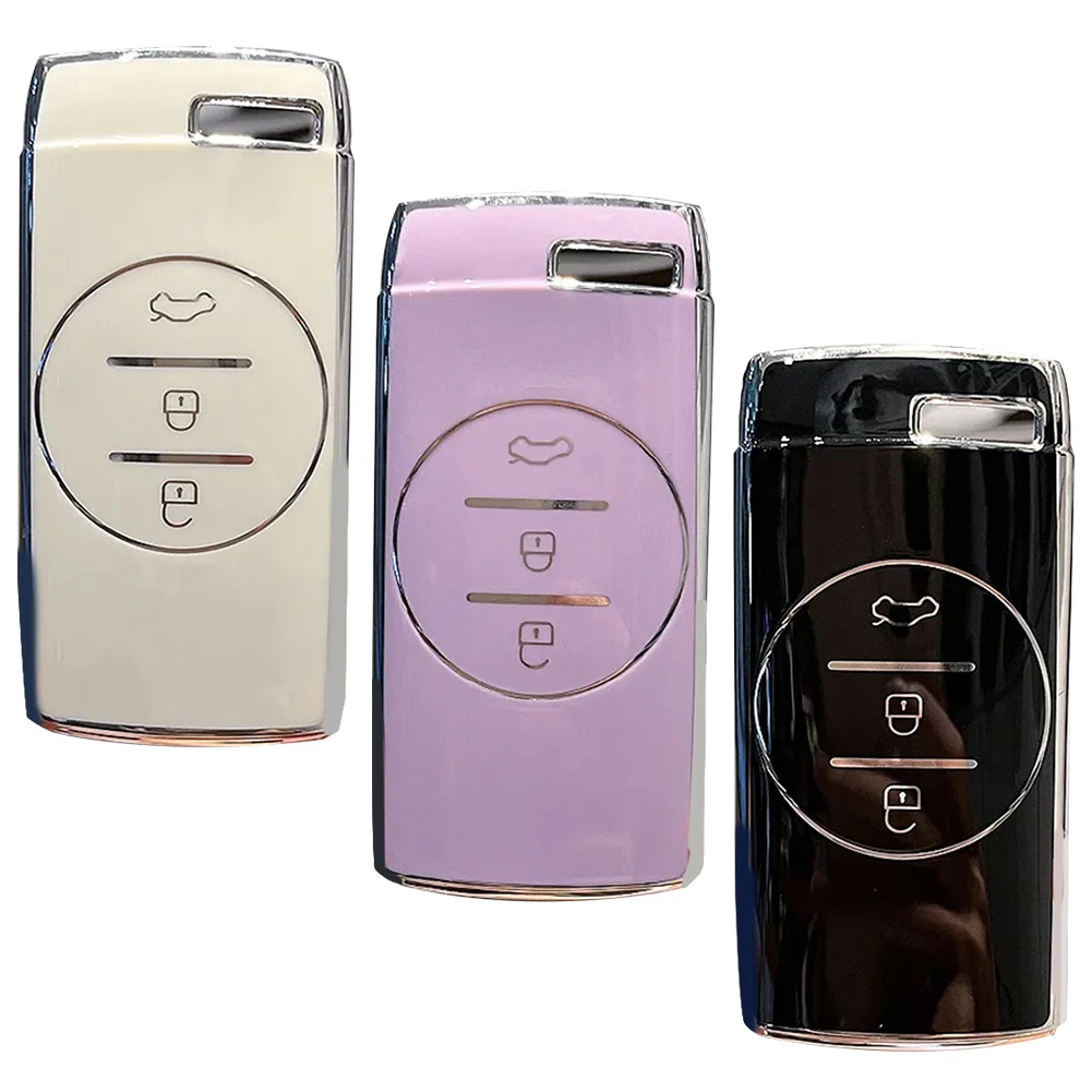 1 шт. новый мягкий ТПУ чехол для автомобильного ключа для Chery EXEED LX TXL Tiggo 7 8 3X PLUS PRO 5X защитные аксессуары для автомобильных ключей