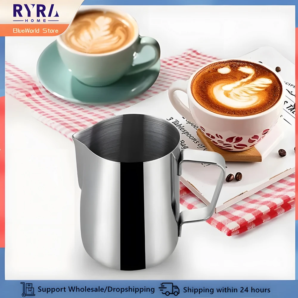 Stainless Steeel Milk Frothing Pitcher Cup Tool Barista Tools Coffee Moka  Cappuccino Latte Milk Frothing Jug Coffee Tool - buy Stainless Steeel Milk  Frothing Pitcher Cup Tool Barista Tools Coffee Moka Cappuccino