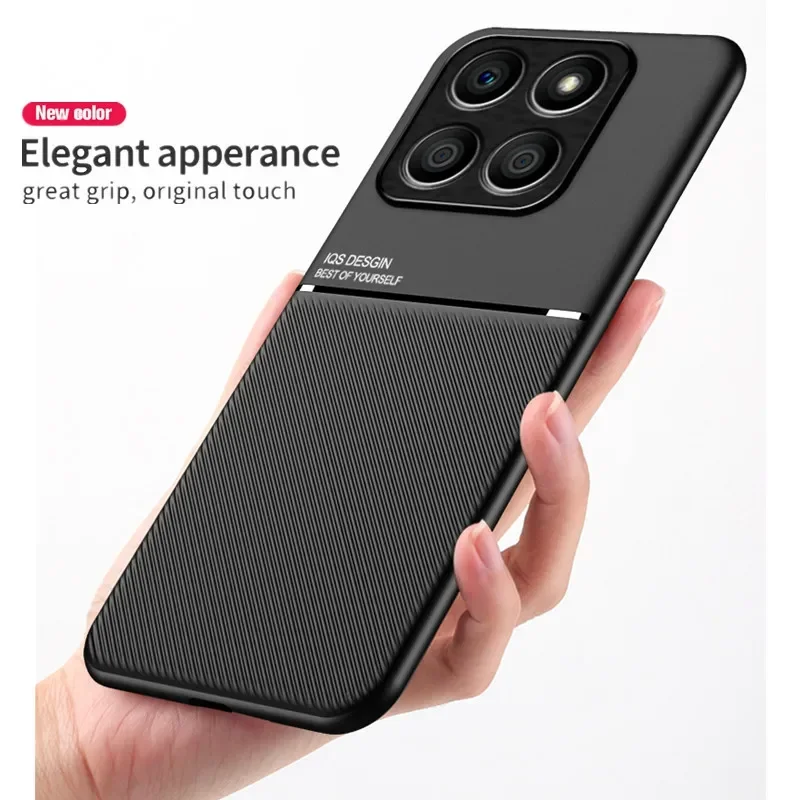 Rugged Non-Slip Protective Case with Magnetic Suction Holder