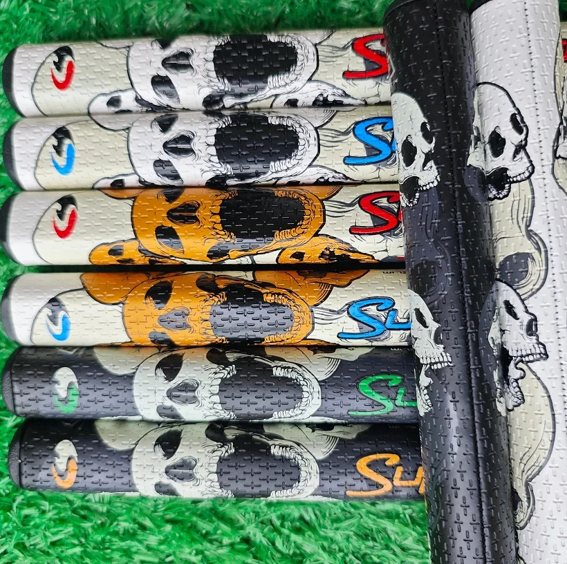 Hot Sale Golf Putter Grips Skull 2.0/3.0/5.0 High Quality PU Golf grips replacement set Club Grip 6 Colors Choice