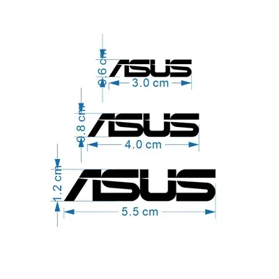 Asus Metal Sticker For Laptop PC Tablet Desktop Computer Mobile Digital Personalized DIY Decoration