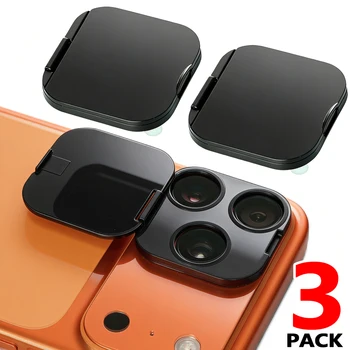 1-3 Pezzi Copri Fotocamera Privacy per iPhone 17 Pro/17 Pro Max, Protezioni Adesive Robuste per Fotocamera, Coperchi Protettivi per Lenti Posteriori