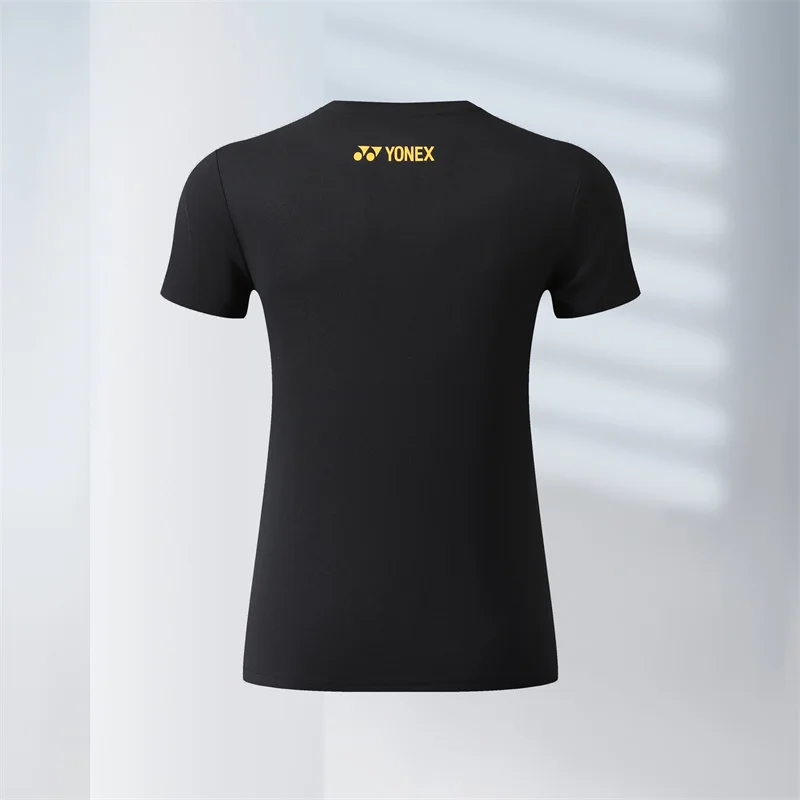 YONEX Men's and Women's Badminton Wear Tops Short Sleeve Quick Dry Sweat-absorbent Breathable Training Suit T-shirts