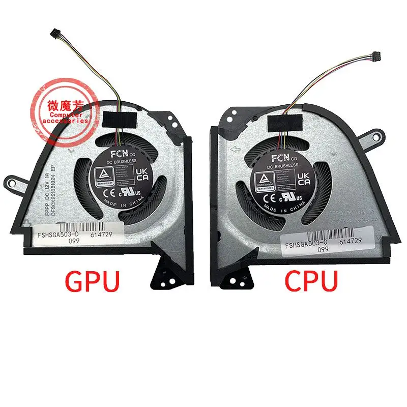 

New Laptop CPU GPU Cooling FAN Cooler FOR ASUS ROG GA503R GA503RW GA503RX GA503RM GA503RS 2022 Years