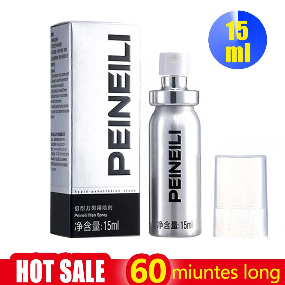 Penile delay spray Peineili Sex Delay Spray for Men Male External Use Anti Premature Ejaculation Prolong 60 Minutes Penis Enlargment