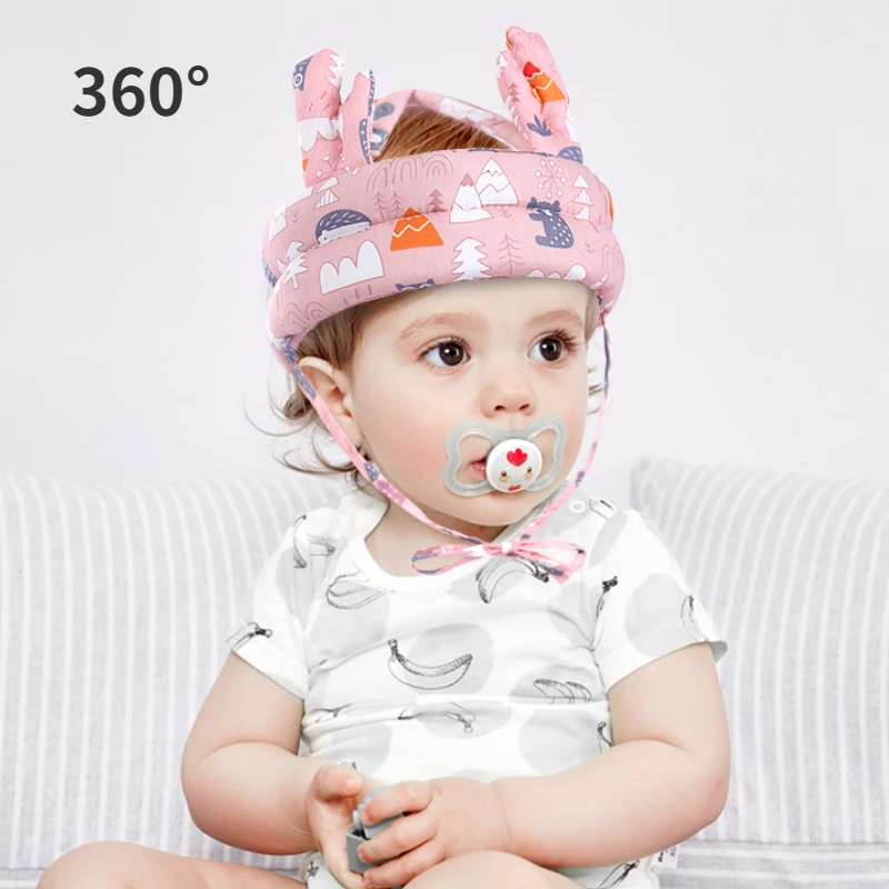Kid Head Protection Pad Baby Anti collision Protective Hat Baby Walk Sit Safety Helmet Infant