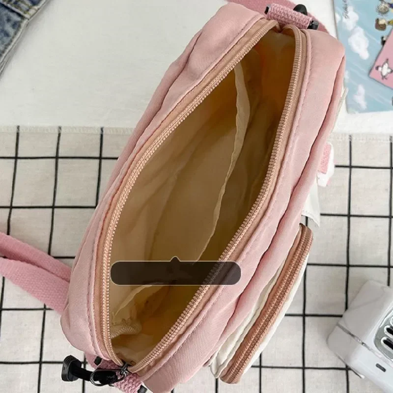 Women Canvas Small Crossbody Bags Casual Cute Student Girls Messenger Bag Ladies Phone Purse Handbag Shoulder Bag