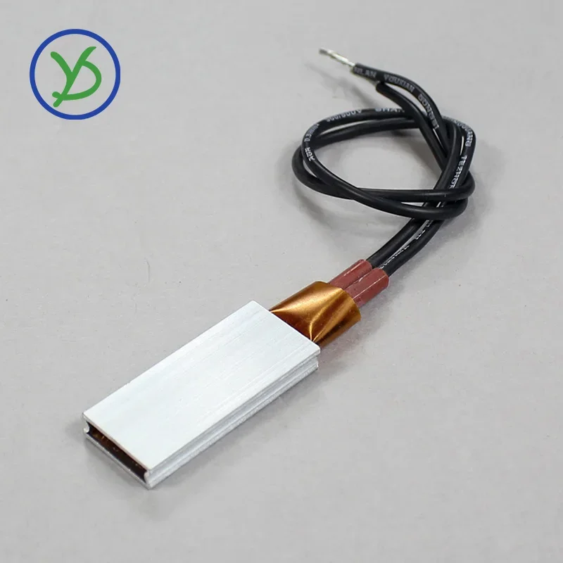35x15mm 220V 200&deg;C PTC Heating Element for Incubator Constant Temperature Ceramic Heater With Aluminum Shell