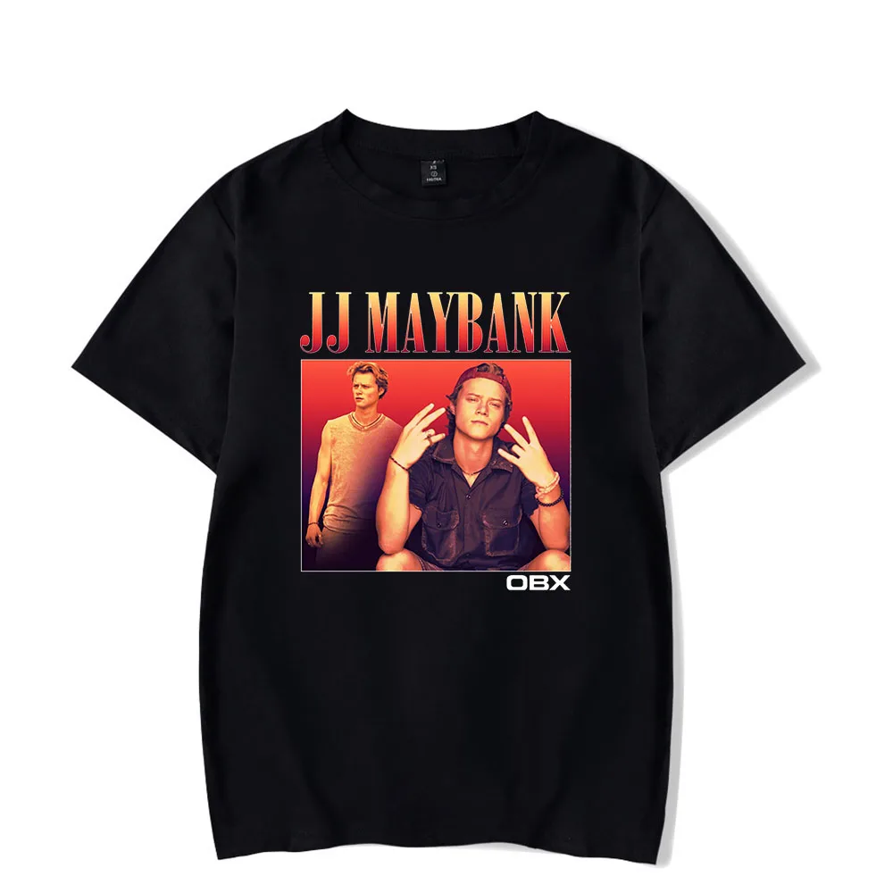 

Outer Banks JJ Maybank T-shirt Crewneck Short Sleeve Tee Men Women's Tshirt New Tv Series OBX Season 3 Fashion Clothes